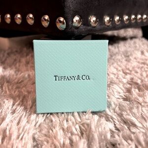 Tiffany & Co box with foam padding for earrings, rings, etc.